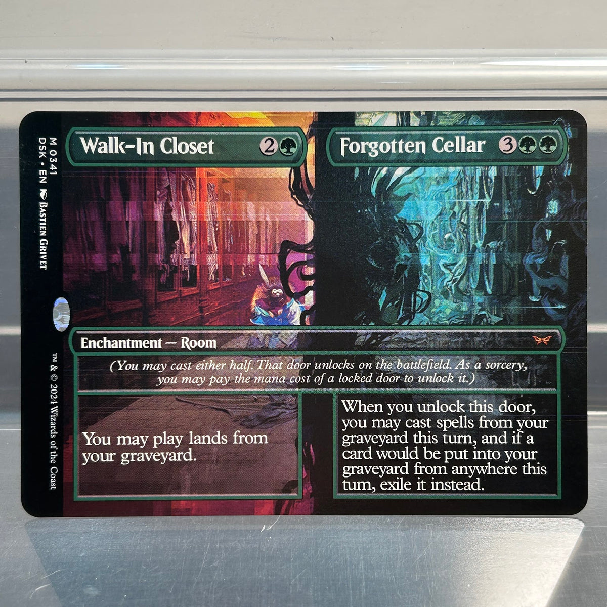 Walk-In Closet // Forgotten Cellar - Douskmourn: House of Horror #341 - No Foil