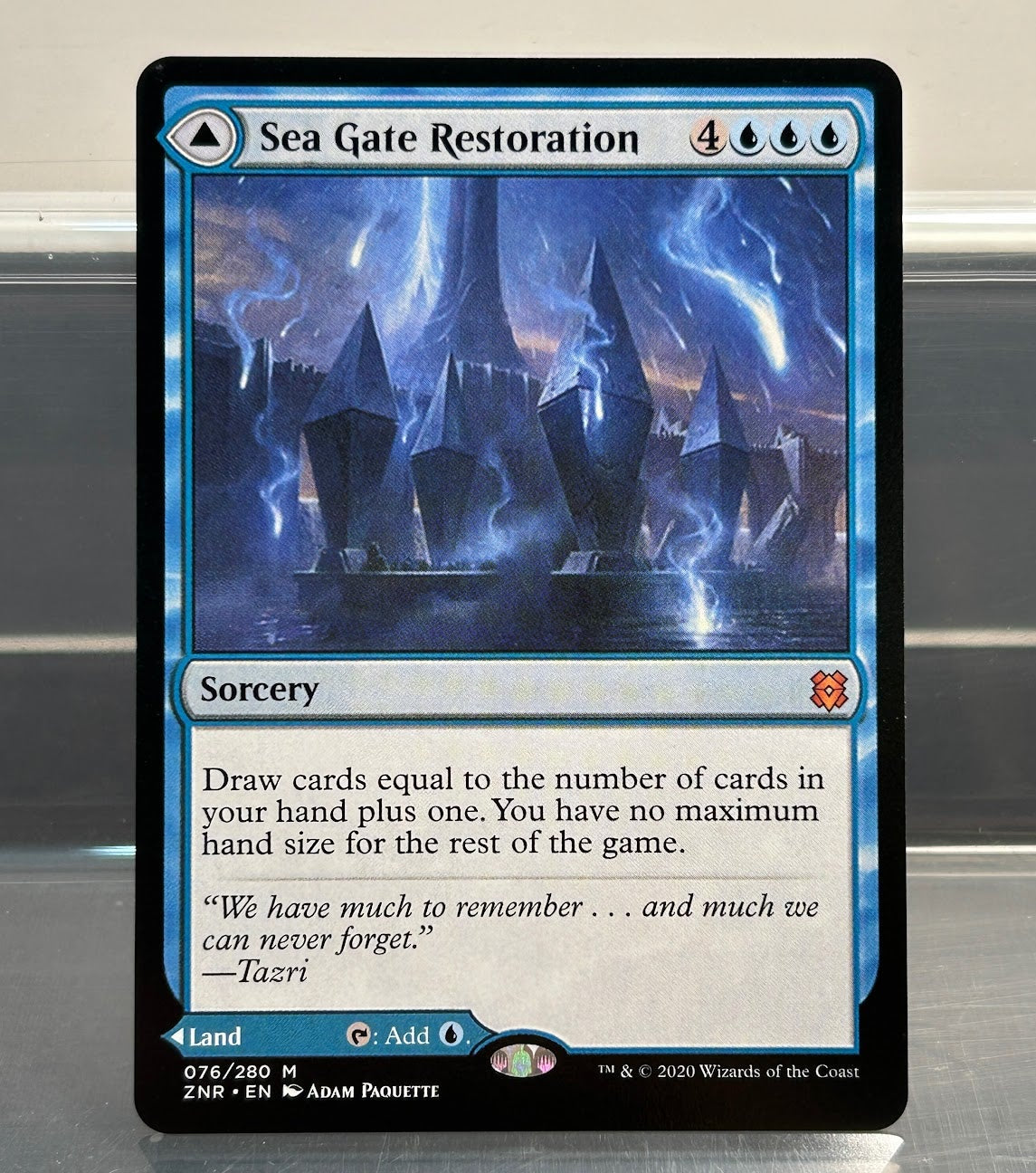 Sea Gate Restoration - Zendikar Rising #76 - No Foil