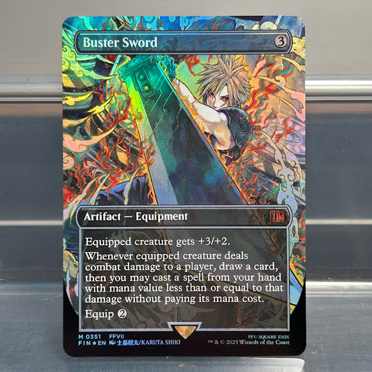 Buster Sword - Final Fantasy #351 - Foil