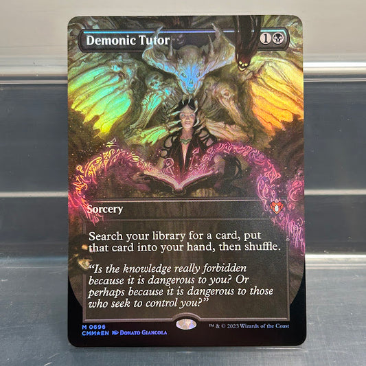 Demonic Tutor - Commander Masters #696 - Foil