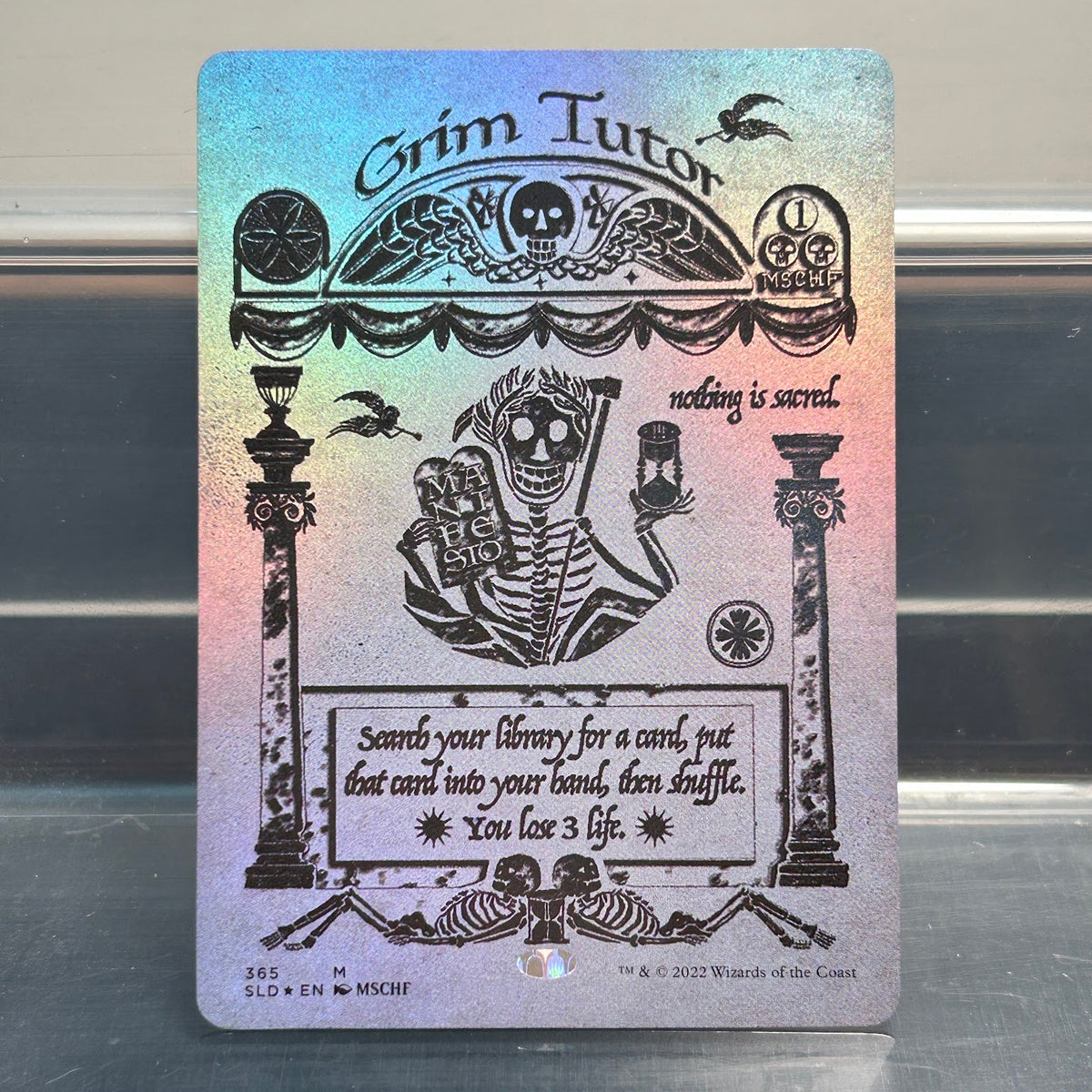 Grim Tutor - Secret Lair #365 - Foil