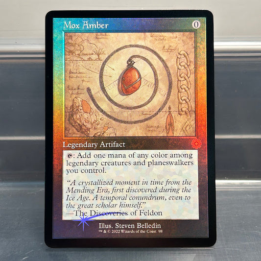 Mox Amber - The Brothers' War Retro Artifacts #98 - Foil