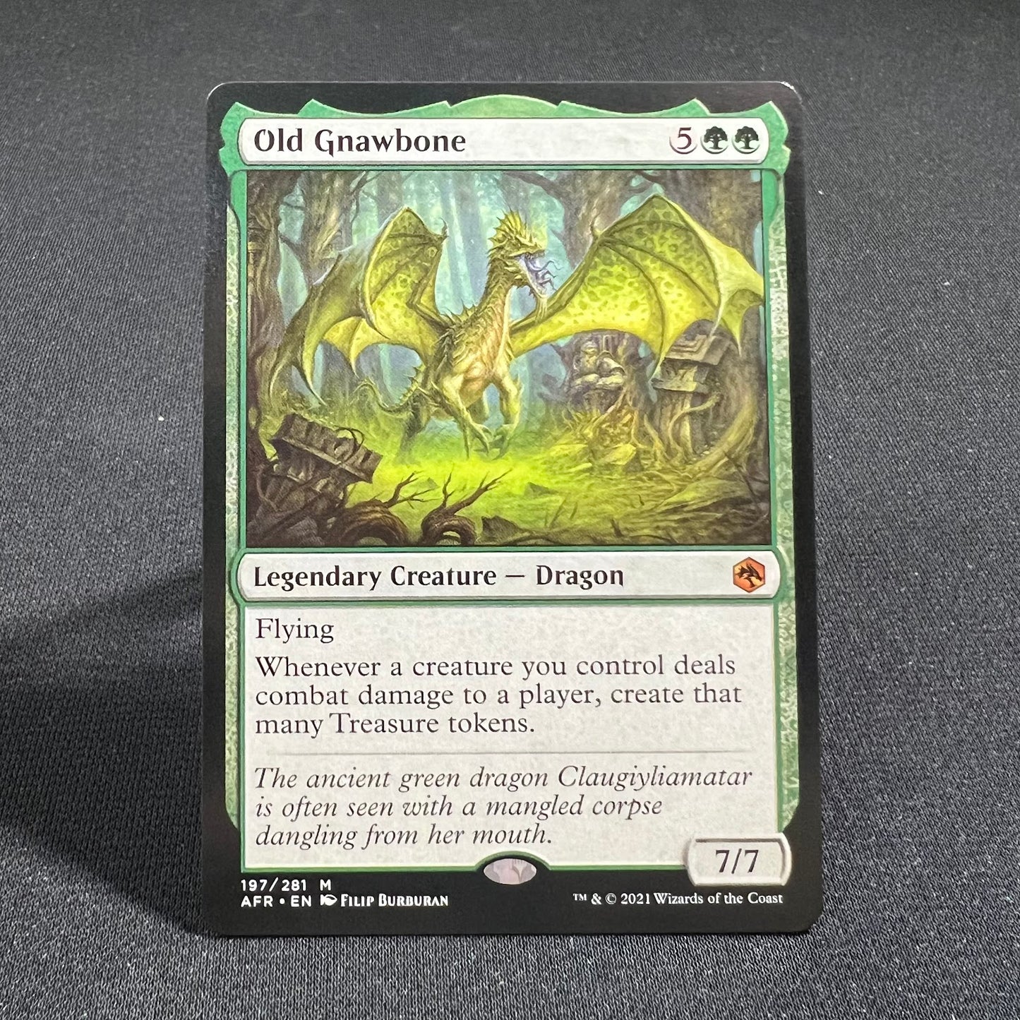 Old Gnawbone - Adventures in the Forgotten Realms #197 - No Foil