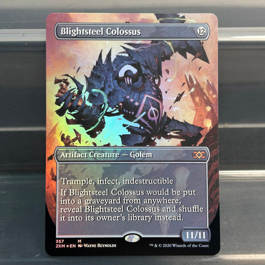 Blightsteel Colossus - Double Masters #357 - Foil