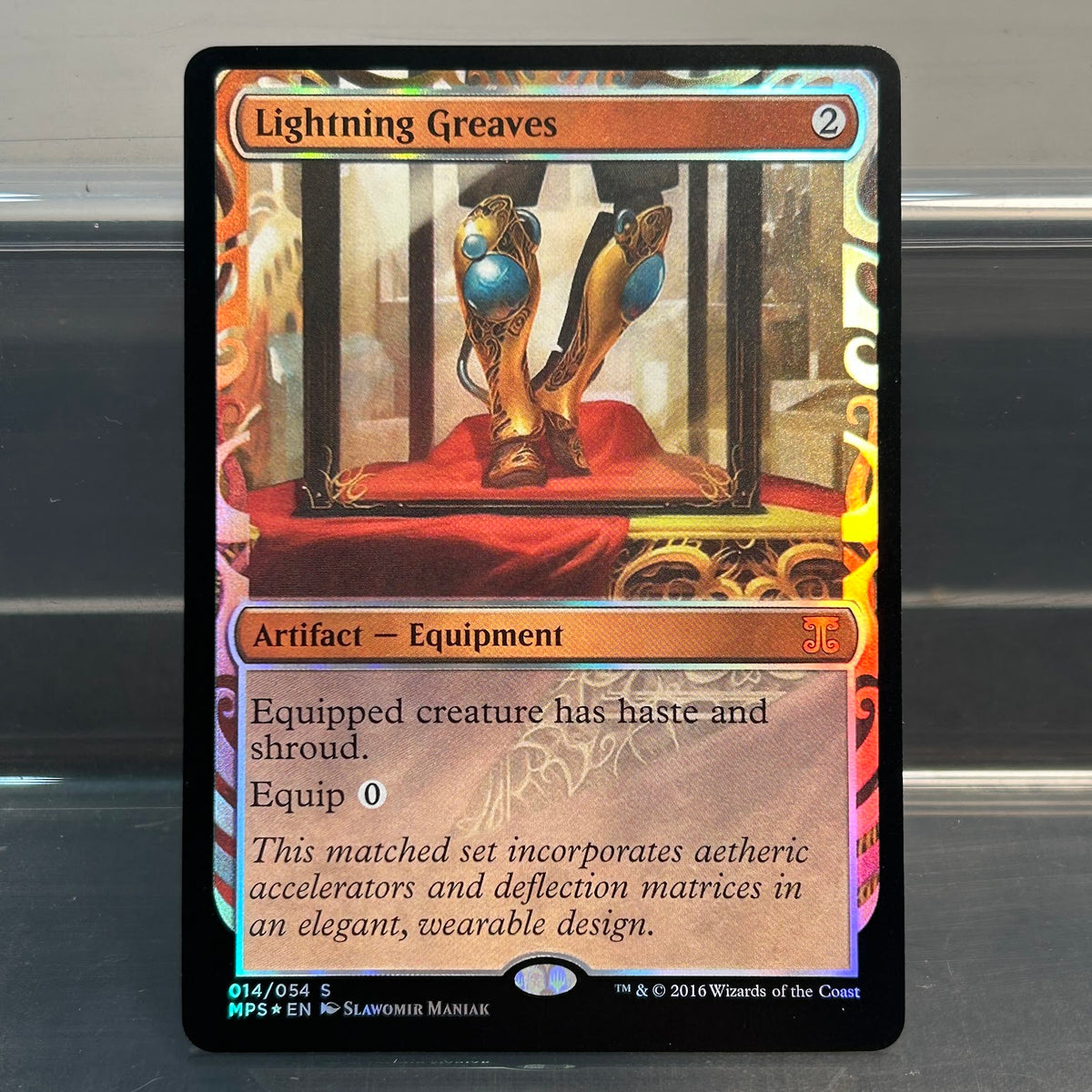 Lightning Greaves - Masterpiece Series: Kaladesh Inventions #14 - Foil