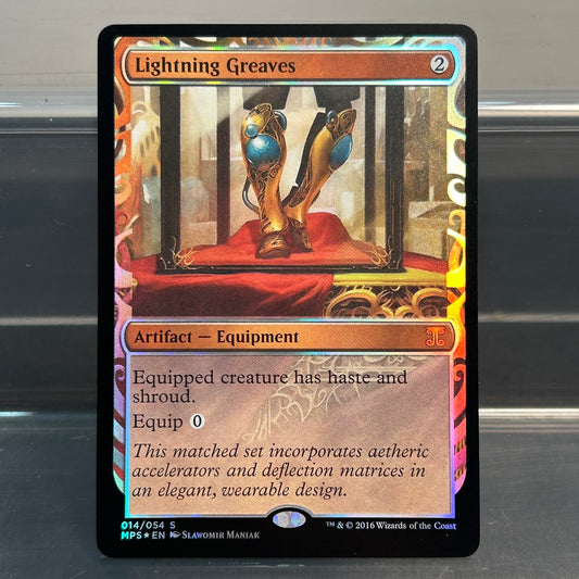 Lightning Greaves - Masterpiece Series: Kaladesh Inventions #14 - Foil