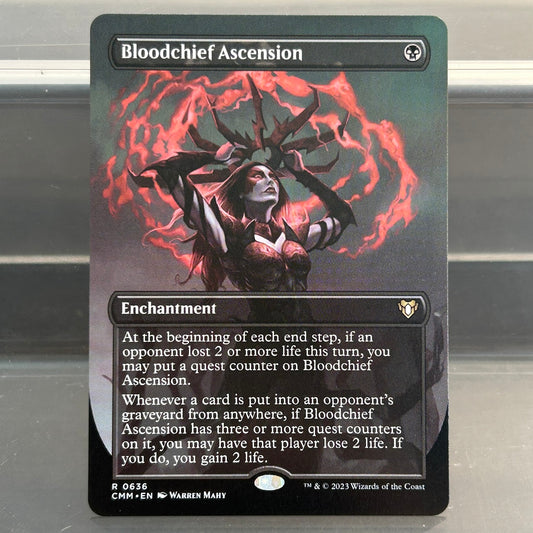 Bloodchief Ascension - Commander Masters #636 - No Foil