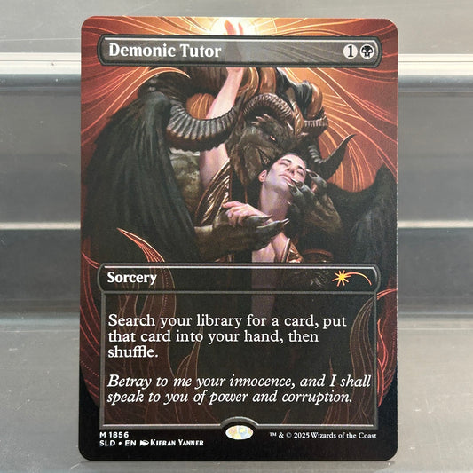 Demonic Tutor - Secret Lair #1856 - No Foil