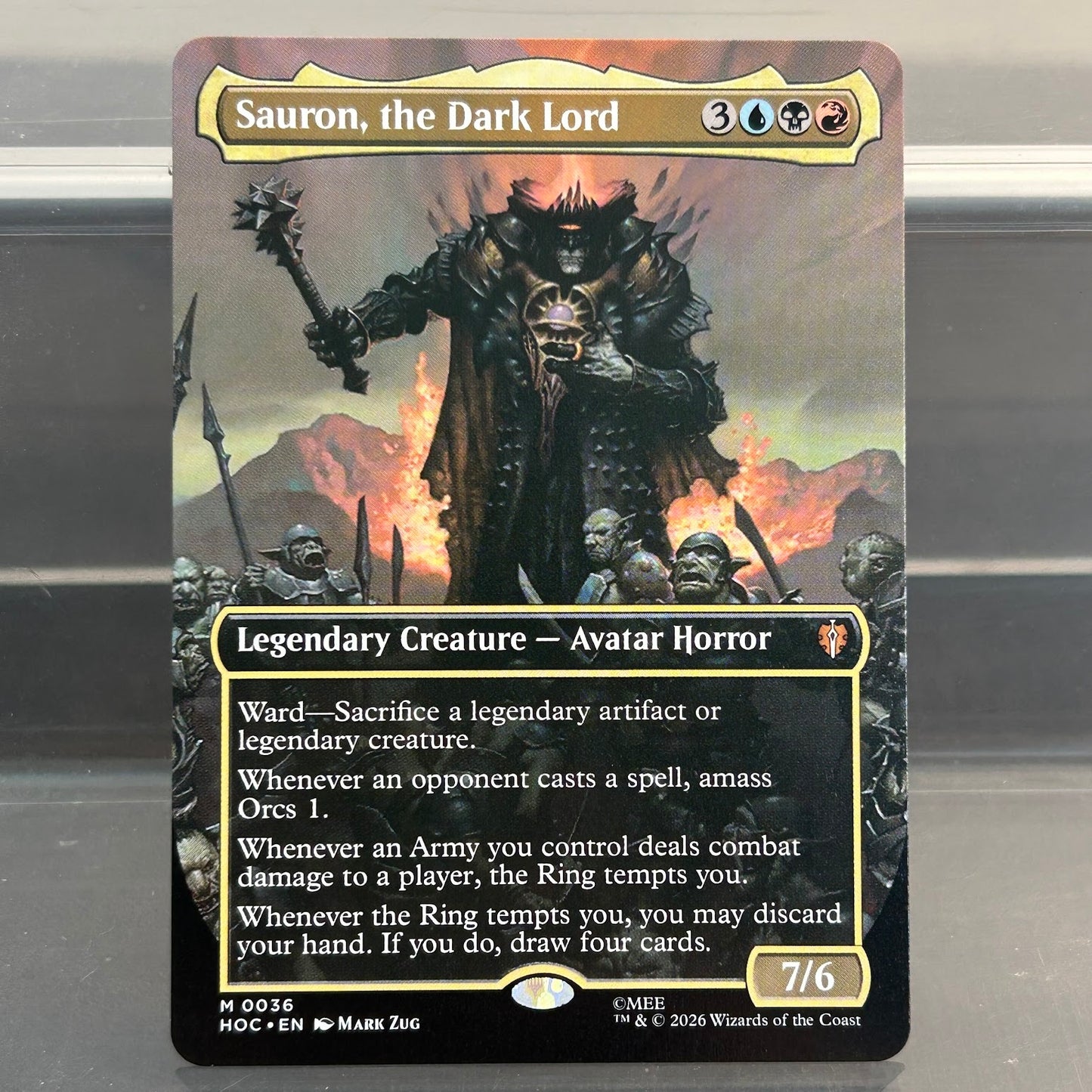 Sauron, the Dark Lord - The Hobbit Commander #36 - No Foil