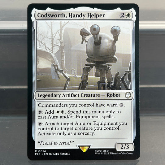 Codsworth, Handy Helper - Fallout #14 - No Foil