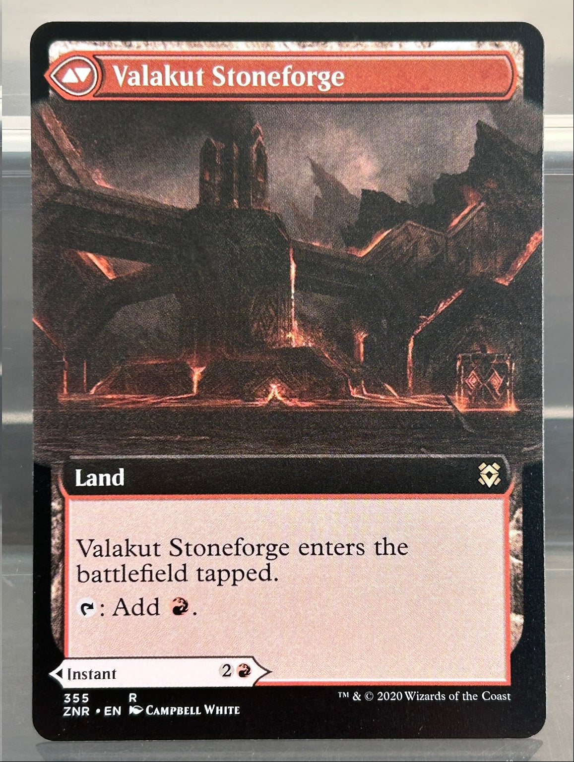 Valakut Awakening // Valakut Stoneforge - Zendikar RIsing #355 - No Foil
