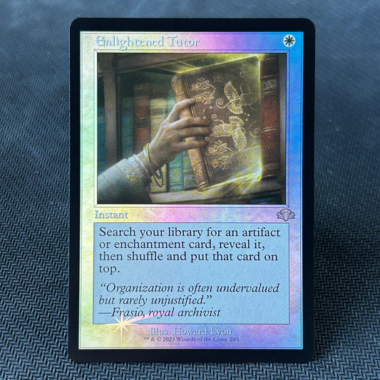 Enlightened Tutor - Dominaria Remastered #263 - Foil
