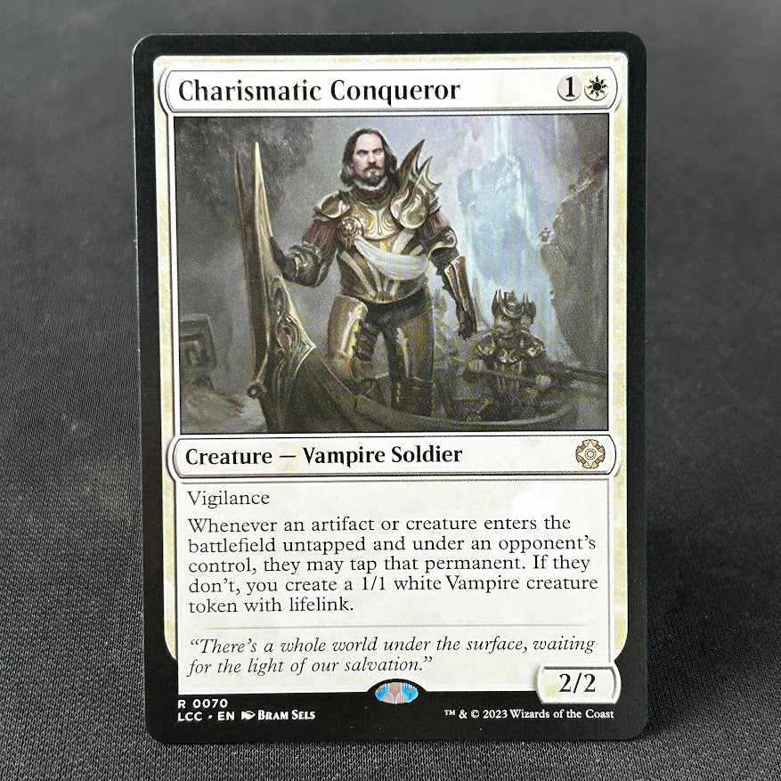 Charismatic Conqueror - The Lost Caverns of Ixalan Commander #70 - No Foil