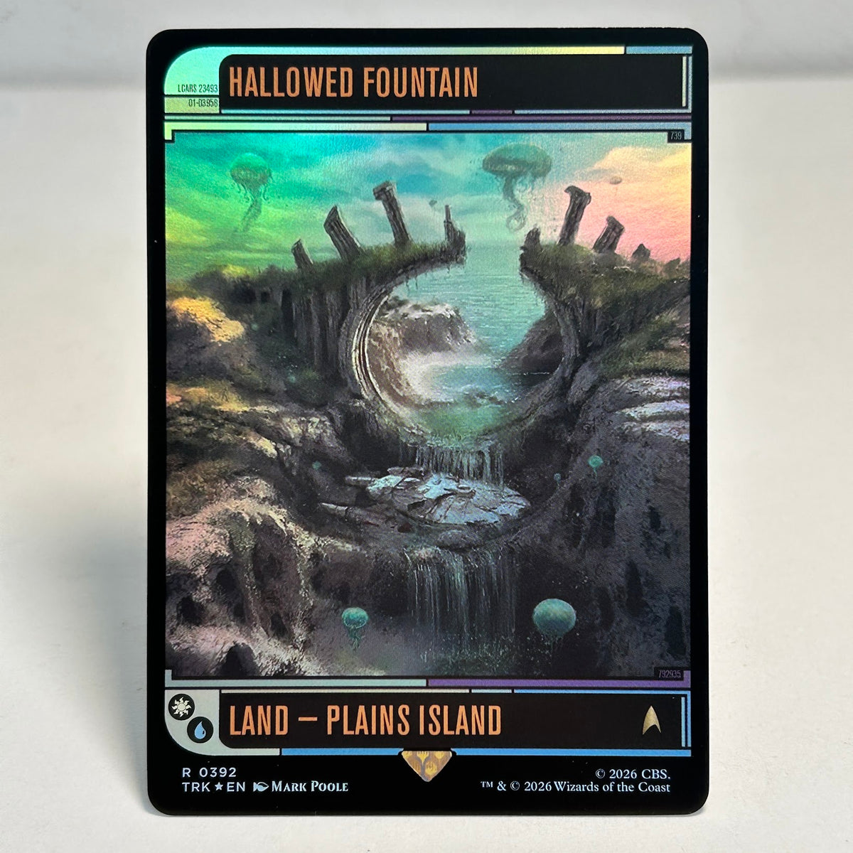 Pack 10 Shock Lands - Star Trek - Full Art - Foil