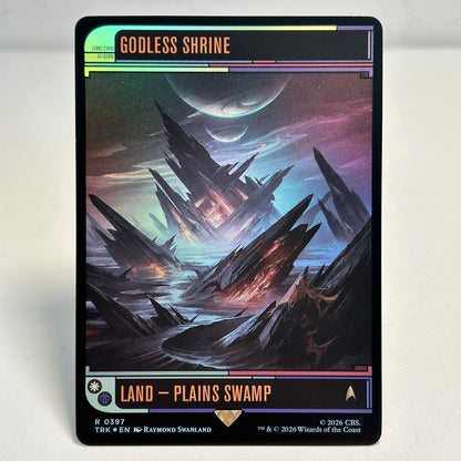 Pack 10 Shock Lands - Star Trek - Full Art - Foil