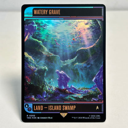 Pack 10 Shock Lands - Star Trek - Full Art - Foil