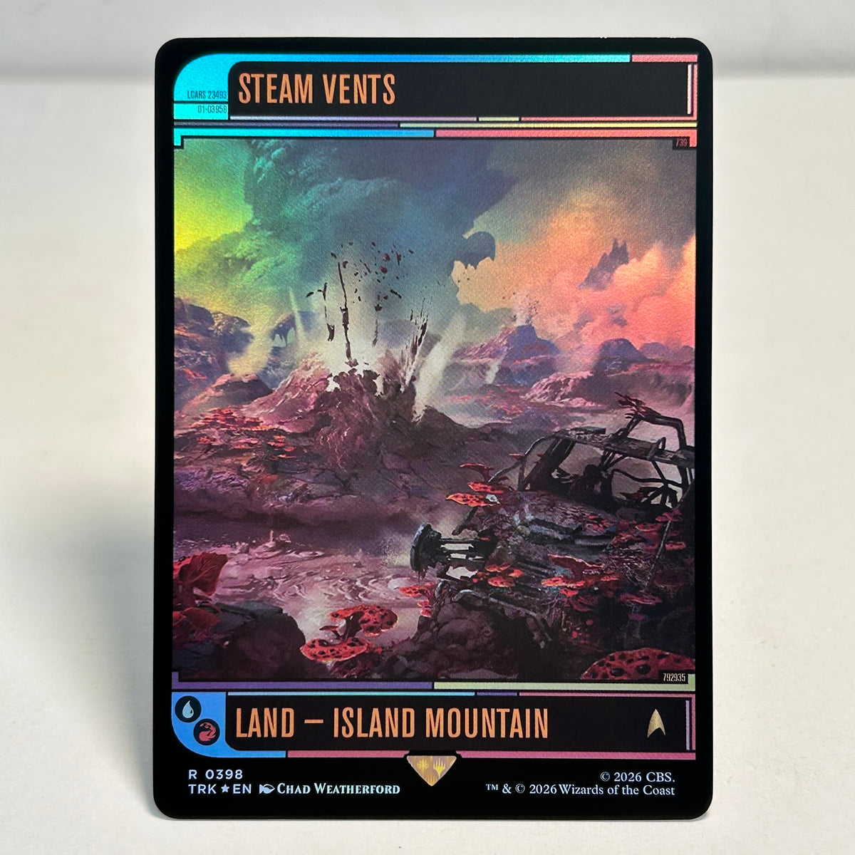 Pack 10 Shock Lands - Star Trek - Full Art - Foil