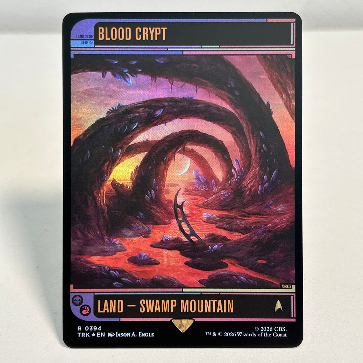 Pack 10 Shock Lands - Star Trek - Full Art - Foil