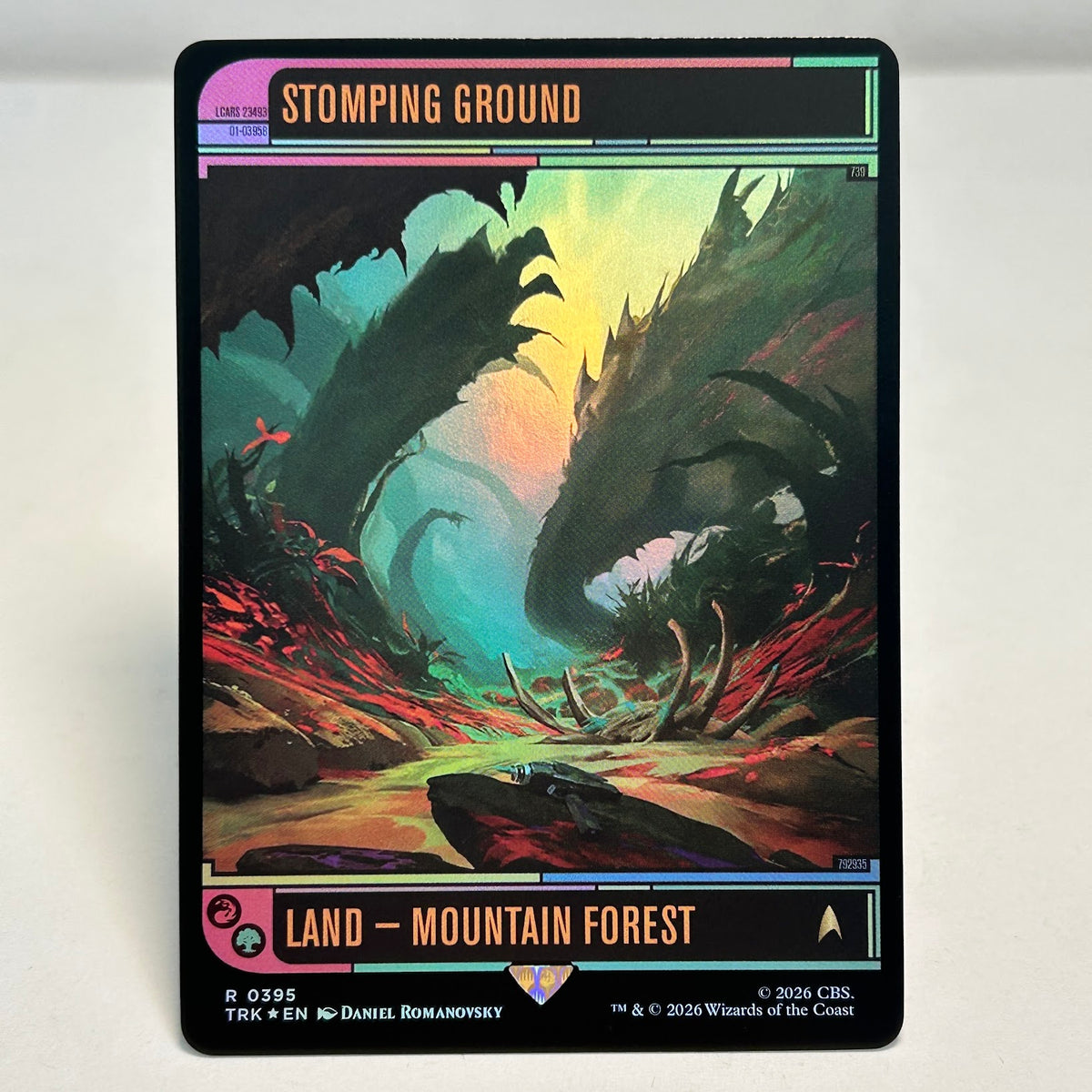 Pack 10 Shock Lands - Star Trek - Full Art - Foil