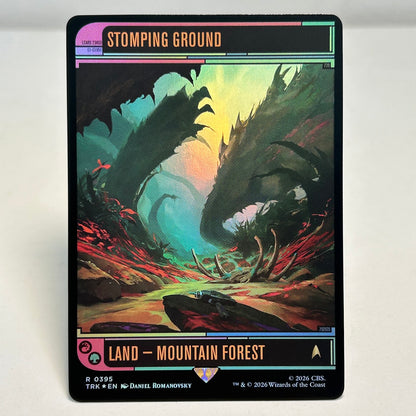 Pack 10 Shock Lands - Star Trek - Full Art - Foil