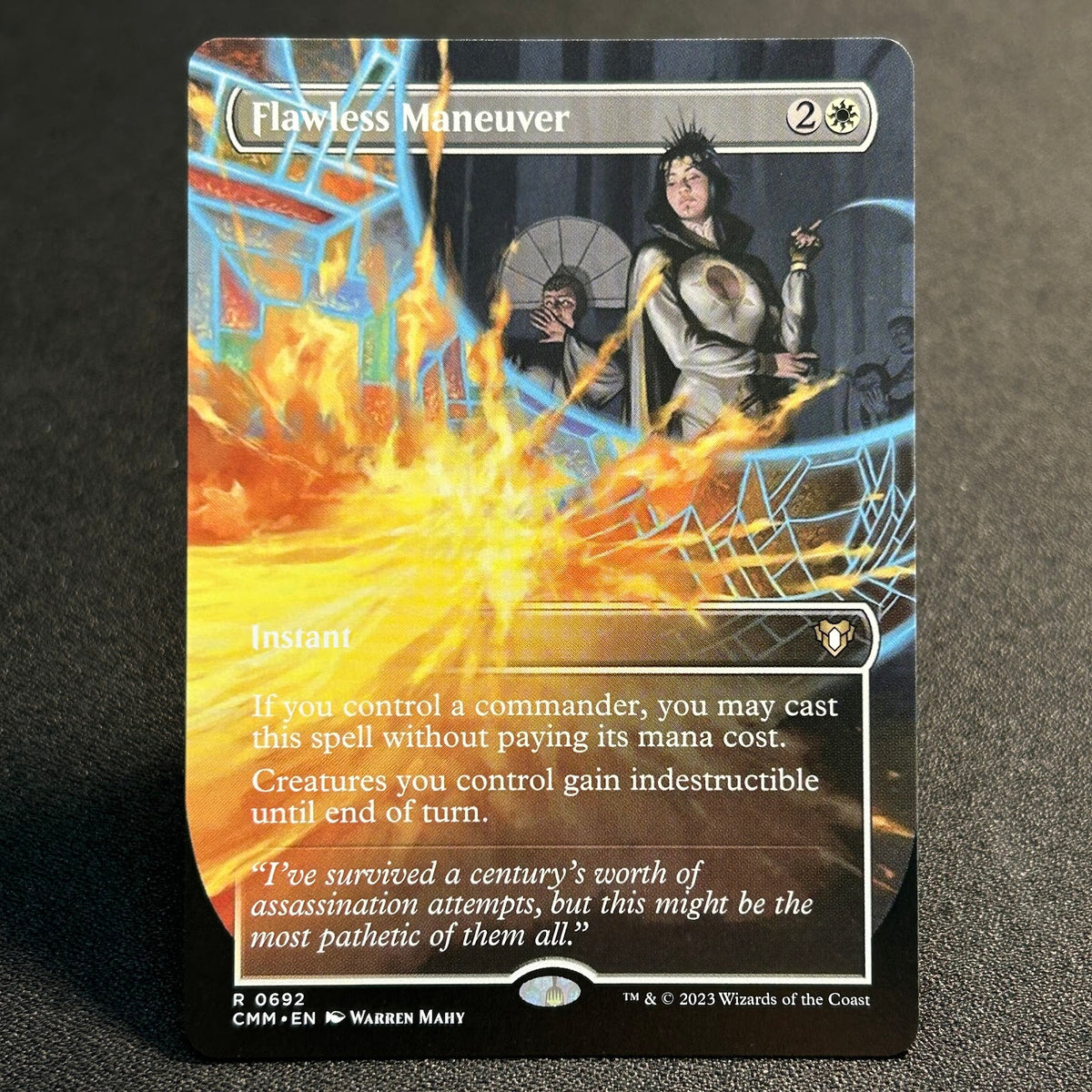 Flawless Maneuver - Commander Masters #692 - No Foil