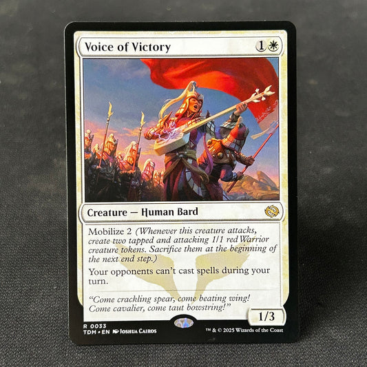 Voice of Victory - Tarkir: Dragonstorm #33 - No Foil