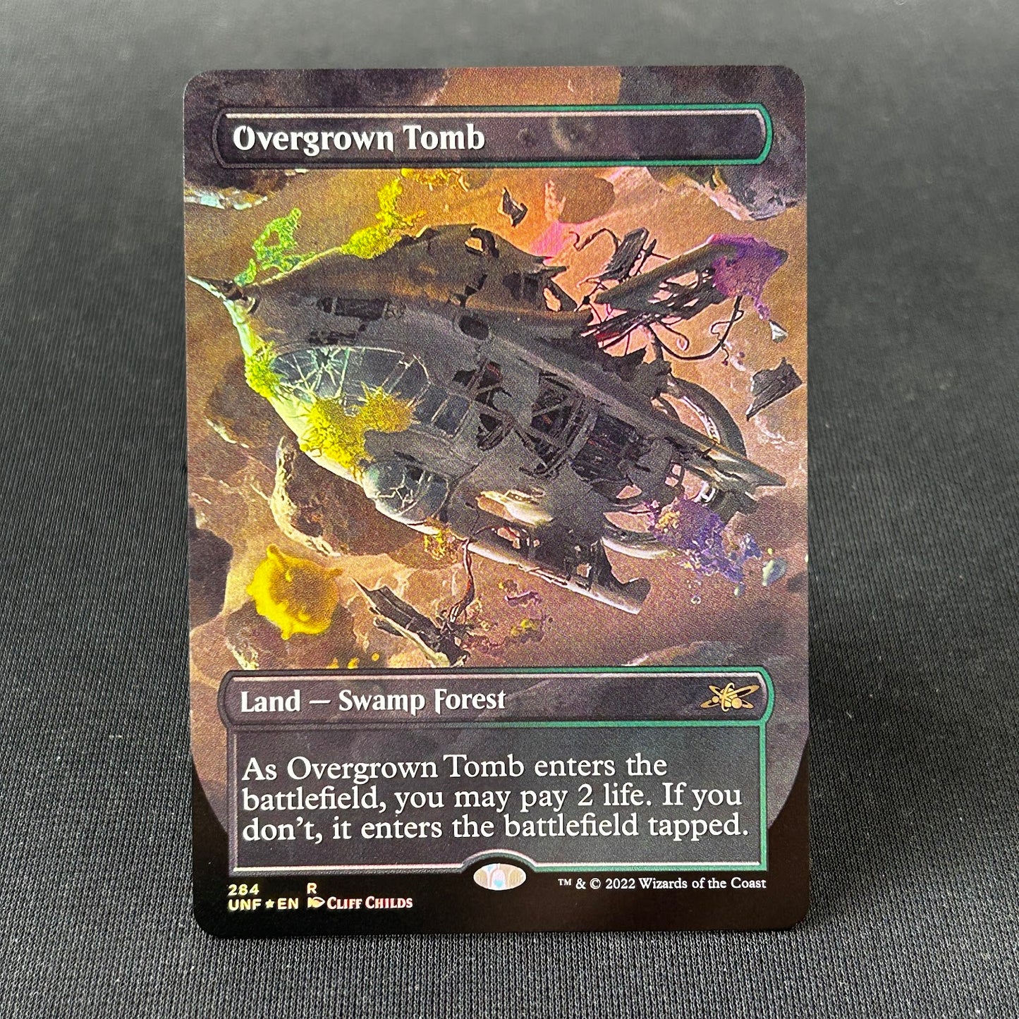 Overgrown Tomb - Unfinity #284 - Foil