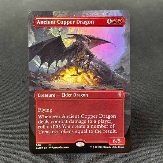 Ancient Copper Dragon - Commander Legends: Battle for Baldur's Gate #368 - Foil
