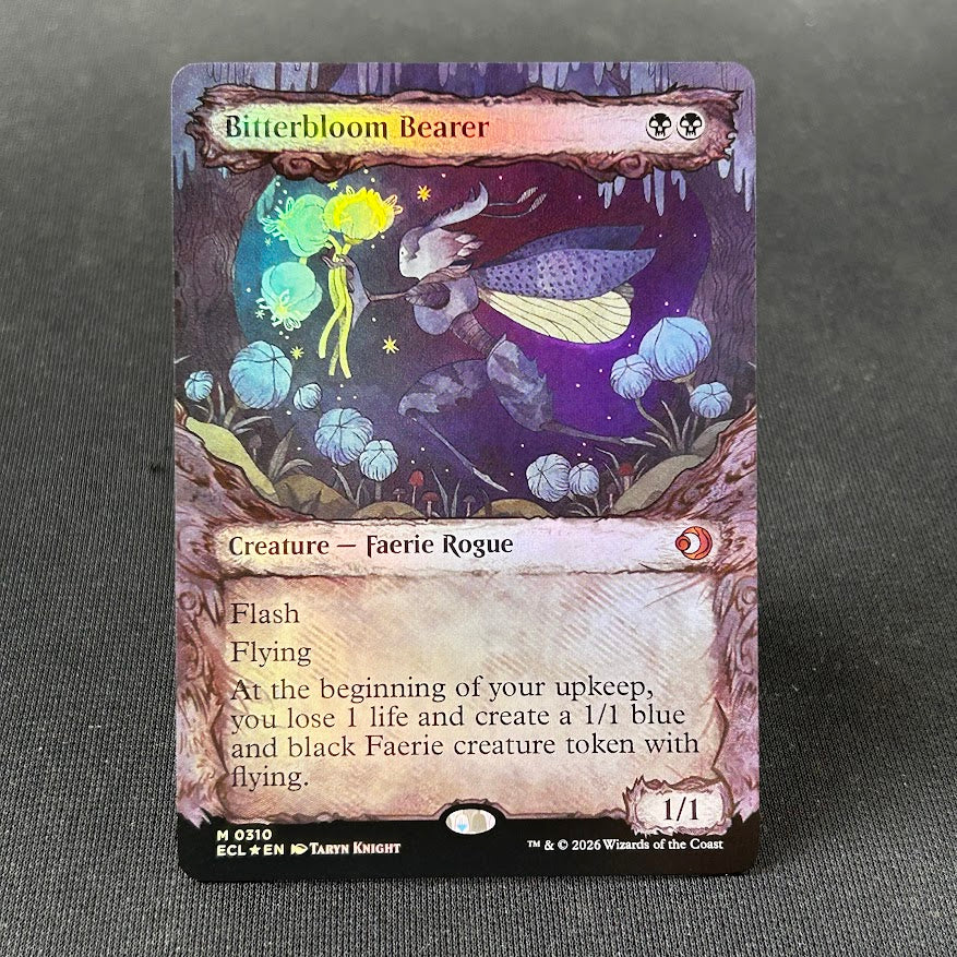 Bitterbloom Bearer - Lorwyn Eclipsed #310 - Foil