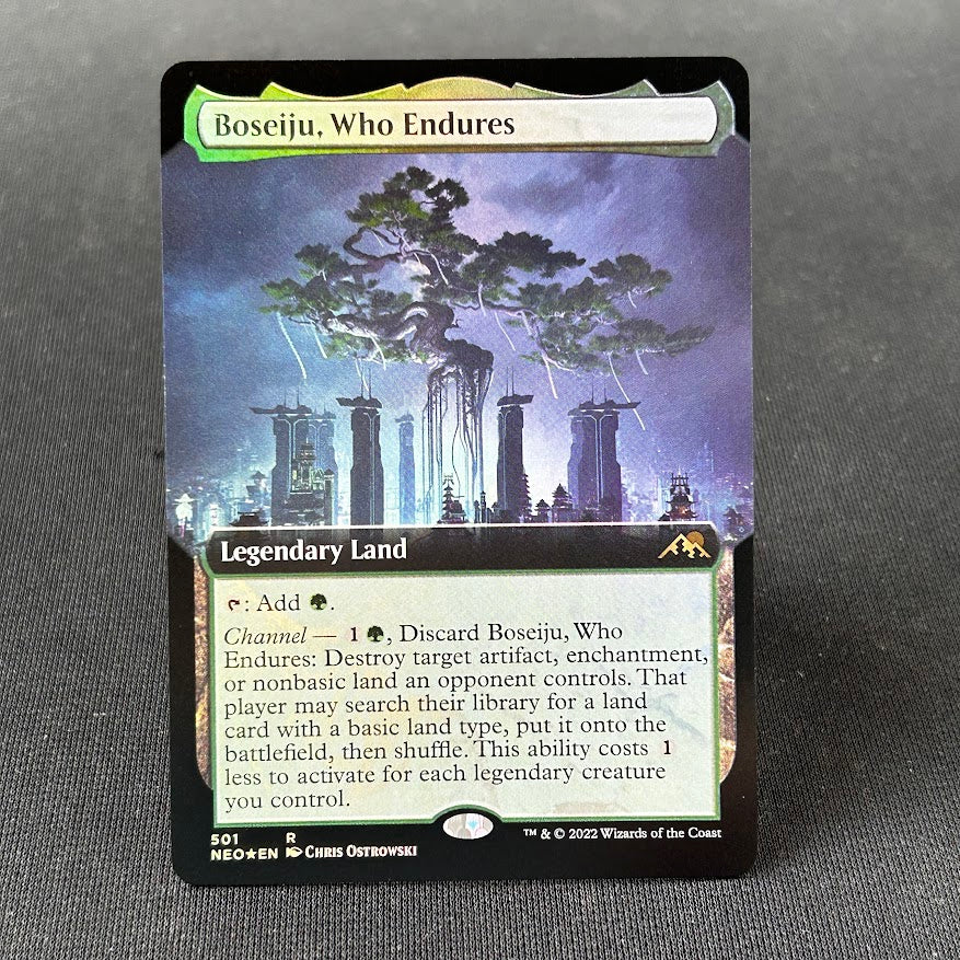 Boseiju, Who Endures - Kamigawa: Neon Dinasty #501 - Foil