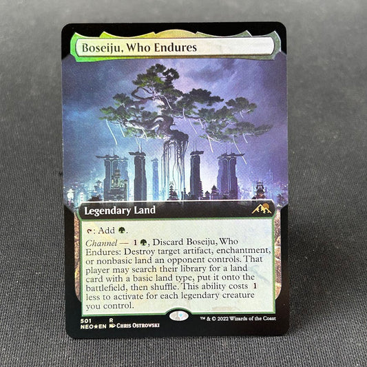 Boseiju, Who Endures - Kamigawa: Neon Dinasty #501 - Foil