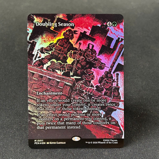 Doubling Season - Teenage Mutant Ninja Turtles Source Material #11 - Foil