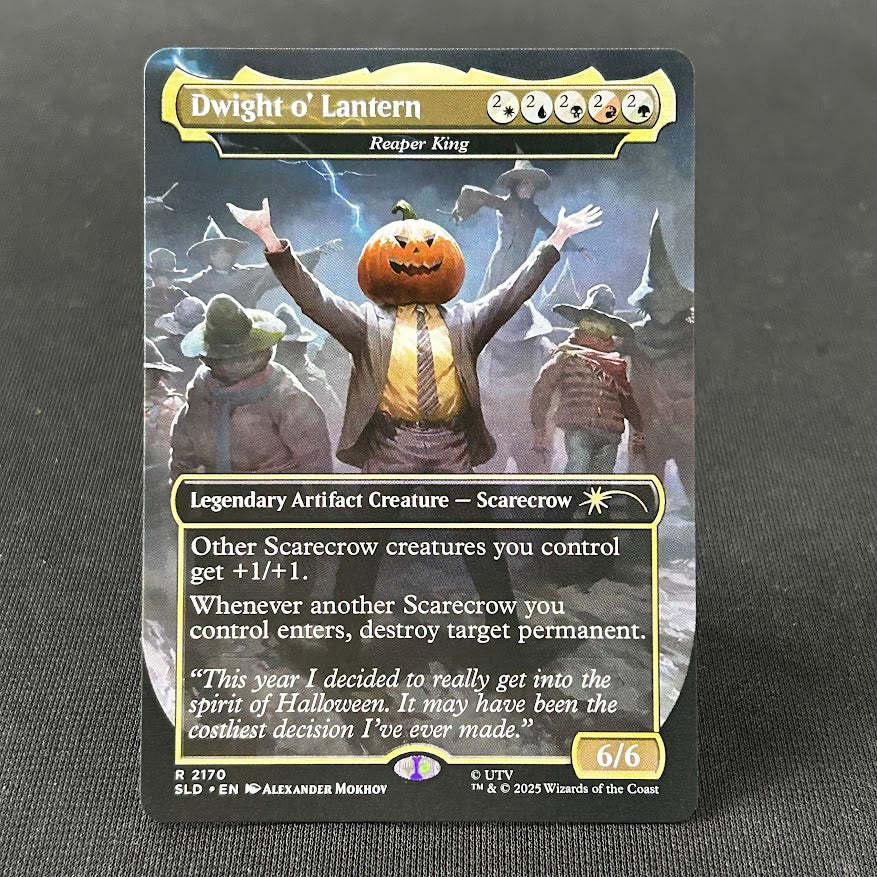 Reaper King (Dwight o' Lantern) - Secret Lair #2170 - No Foil