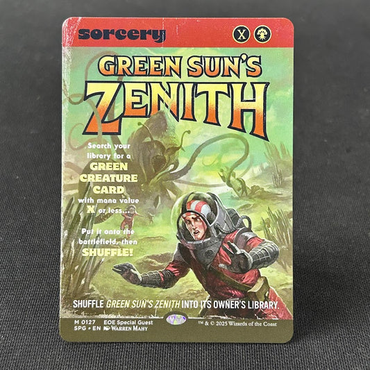 Green Sun's Zenith - Special Guests #127 - No Foil