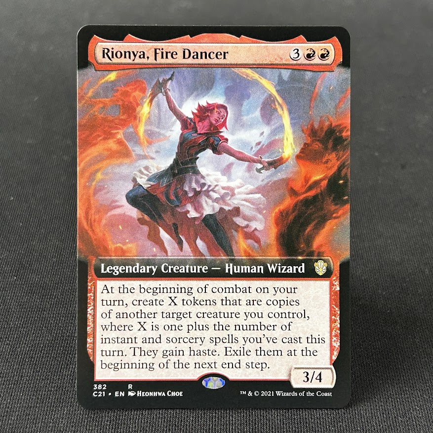 Rionya, Fire Dancer - Commander 21 #382 - No Foil