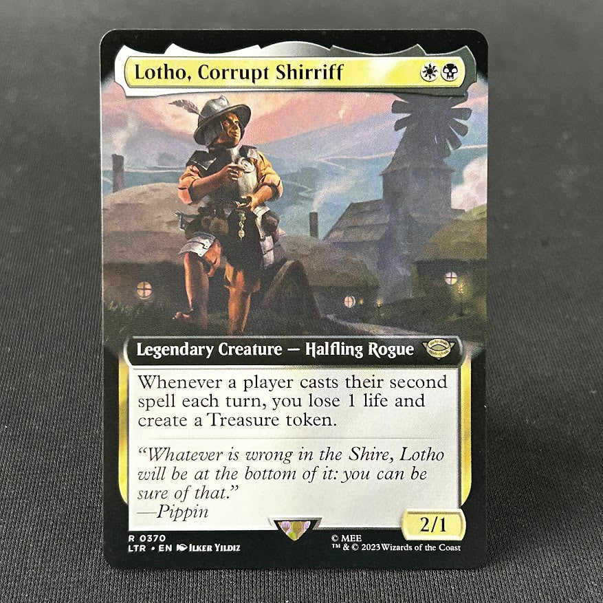 Lotho, Corrupt Shirriff - Lord of the Rings #370 - No Foil