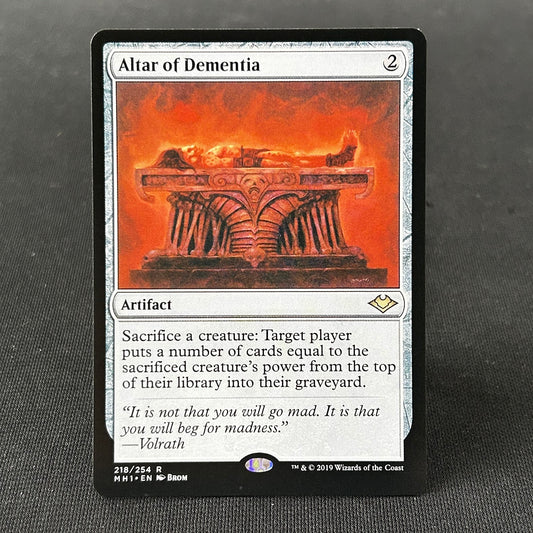 Altar of Dementia - Modern Horizons #218 - No Foil