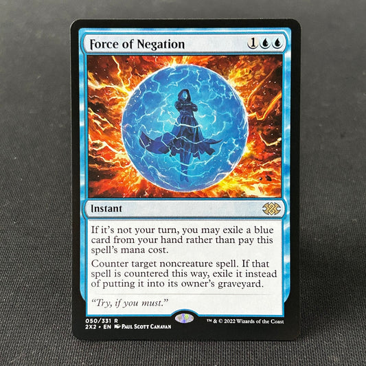 Force of Negation - Double Masters #50 - No Foil