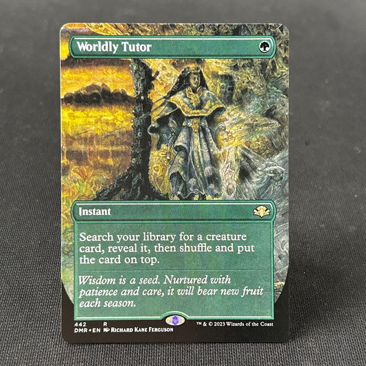 Worldly Tutor - Dominaria Remastered #442 - No Foil