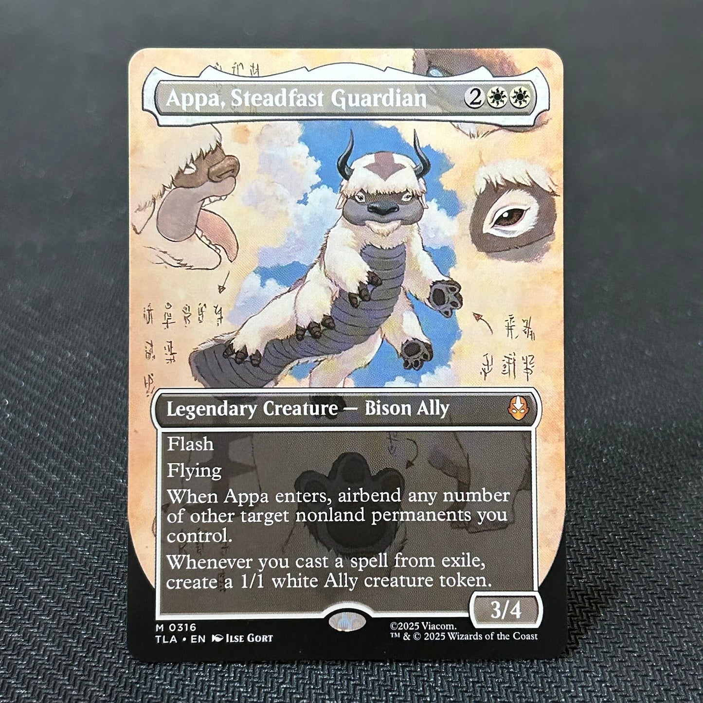 Appa, Steadfast Guardian - Avatar: The Last Airbender #316 - No Foil