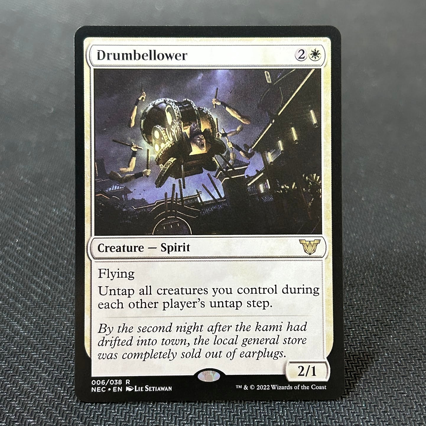 Drumbellower - Neon Dynasty Commander #6 - No Foil