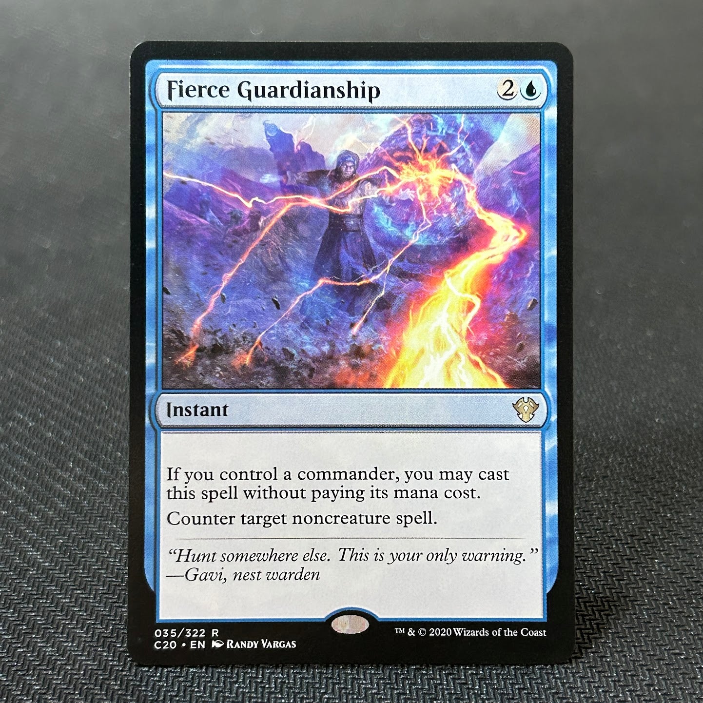 Fierce Guardianship - Commander 2020 #35 - No Foil