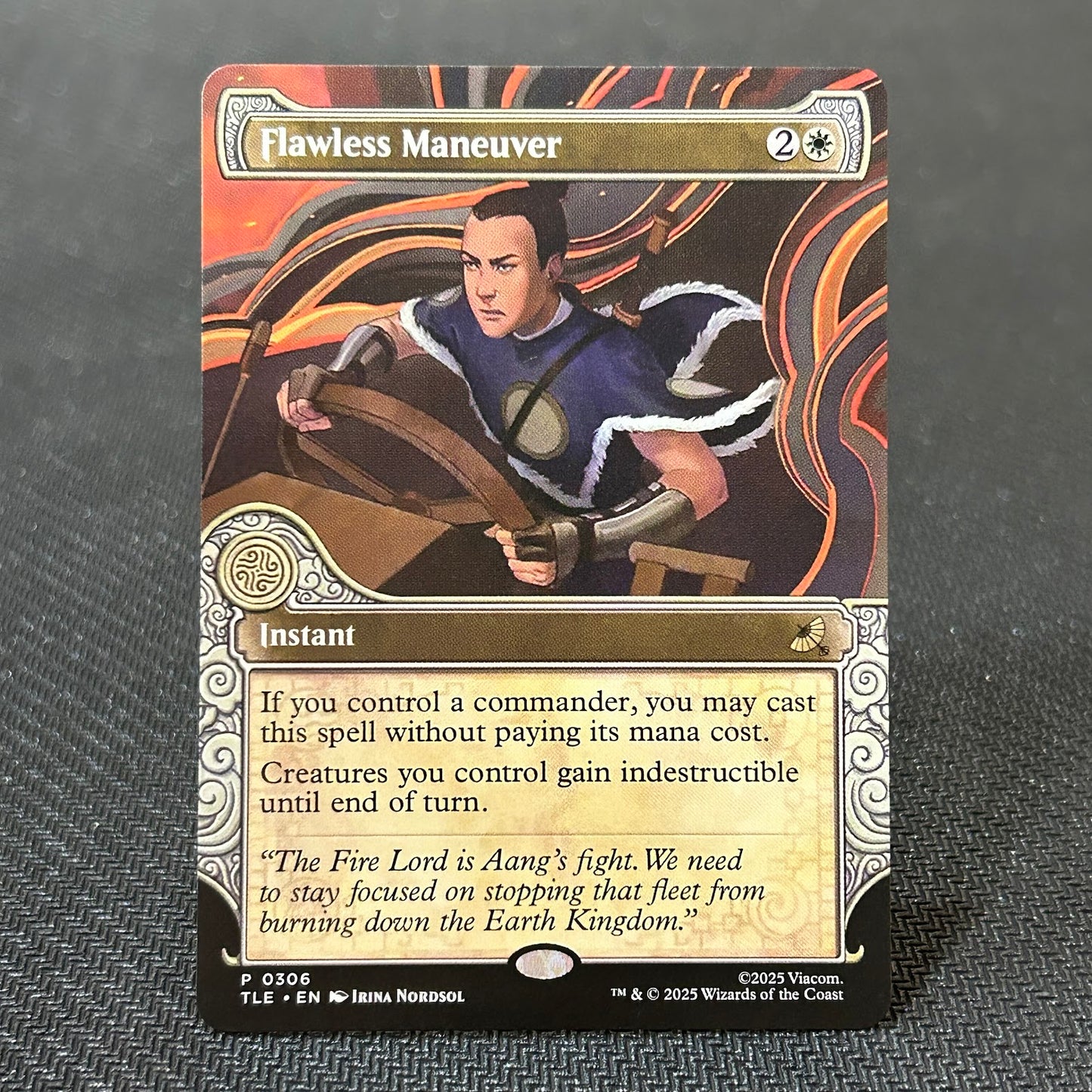 Flawless Maneuver - Avatar: The Last Aribender Eternal #306 - No Foil