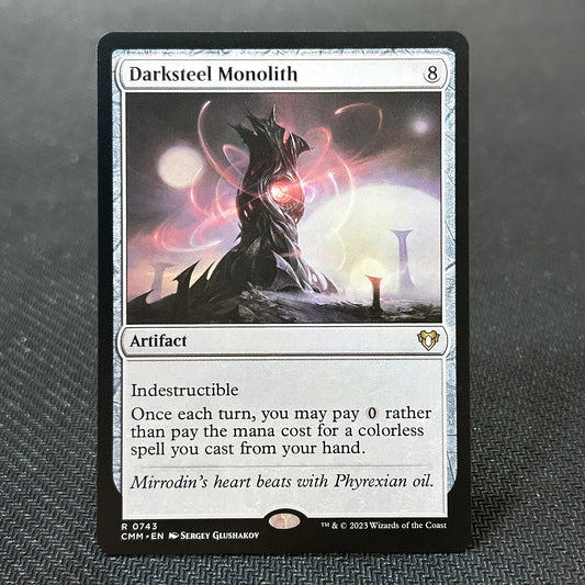 Darksteel Monolith - Commander Masters #743 - No Foil
