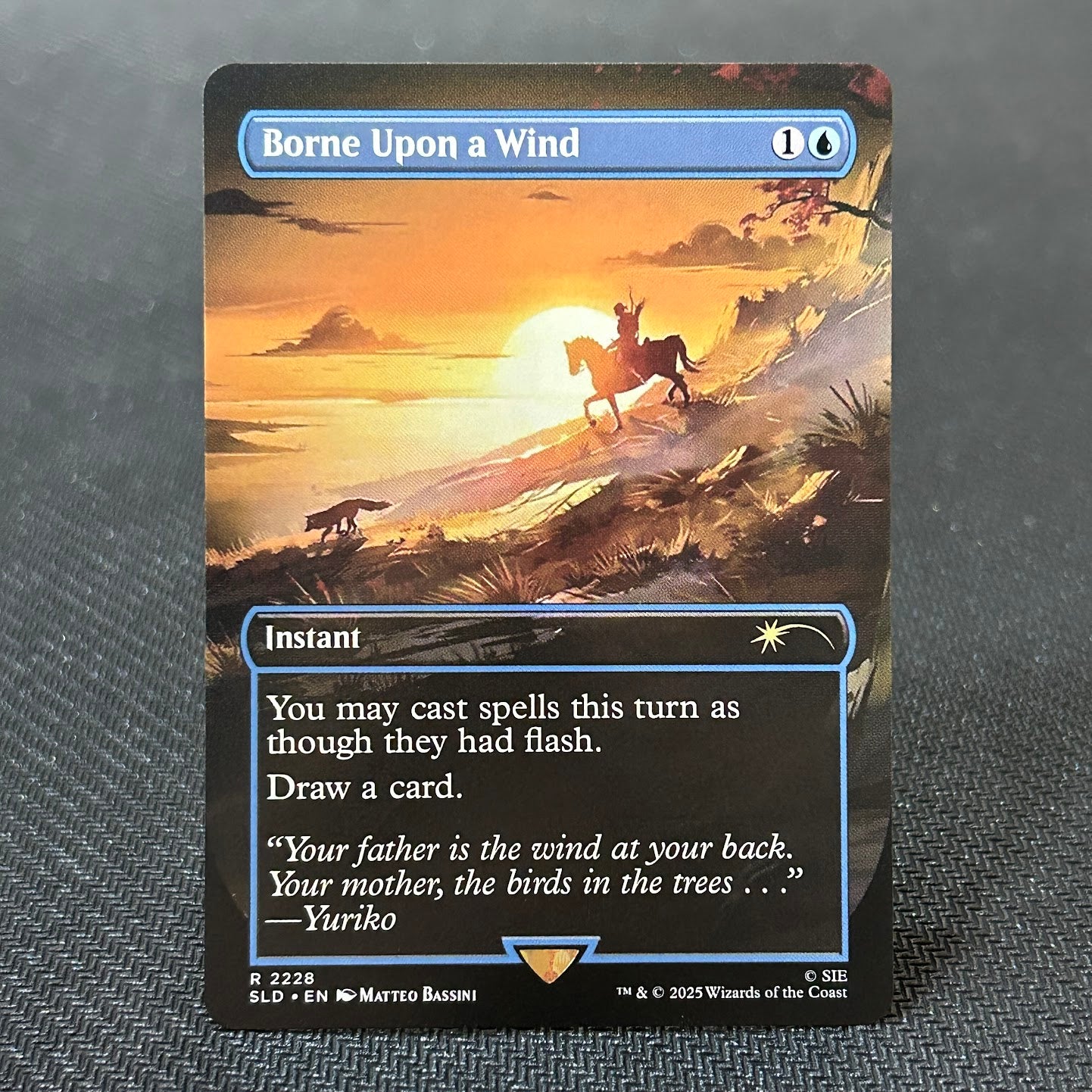 Borne Upon a Wind - Secret Lair #2228 - No Foil