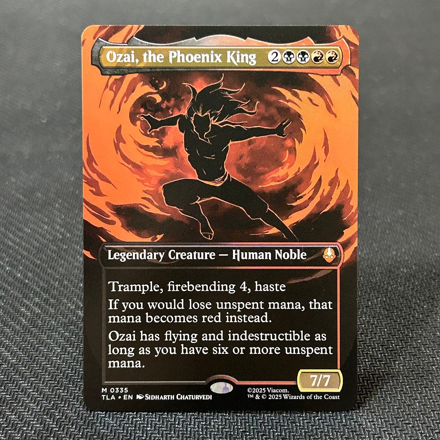 Ozai, the Phoenix King - Avatar: The Last Airbender #335 - No Foil