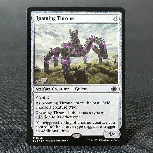 Roaming Throne - The Lost Caverns of Ixalan #258 - No Foil