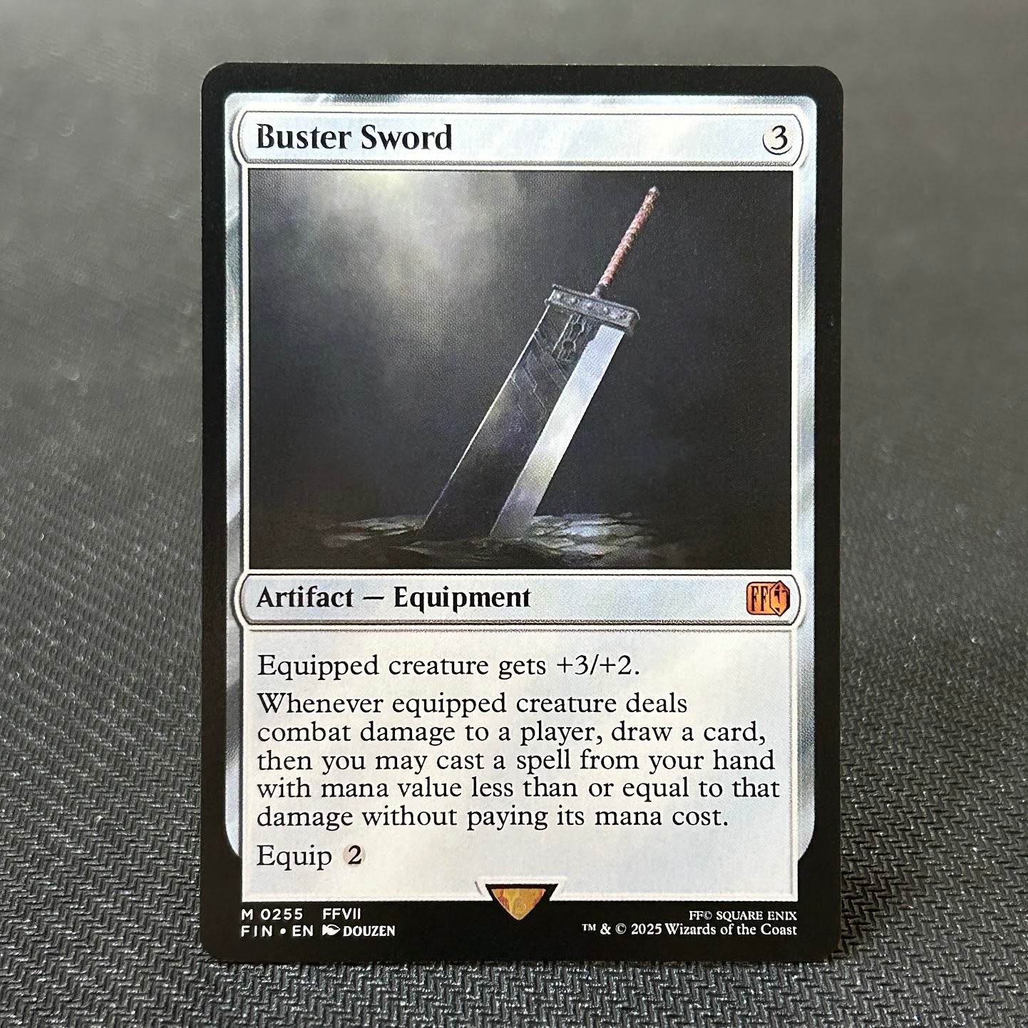 Buster Sword - Final Fantasy #255 - No Foil