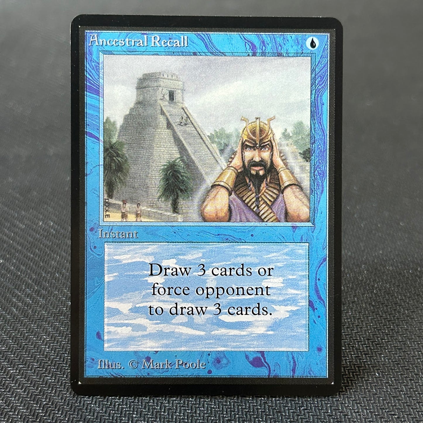 Ancestral Recall - Limited Edition Beta #48 - No Foil