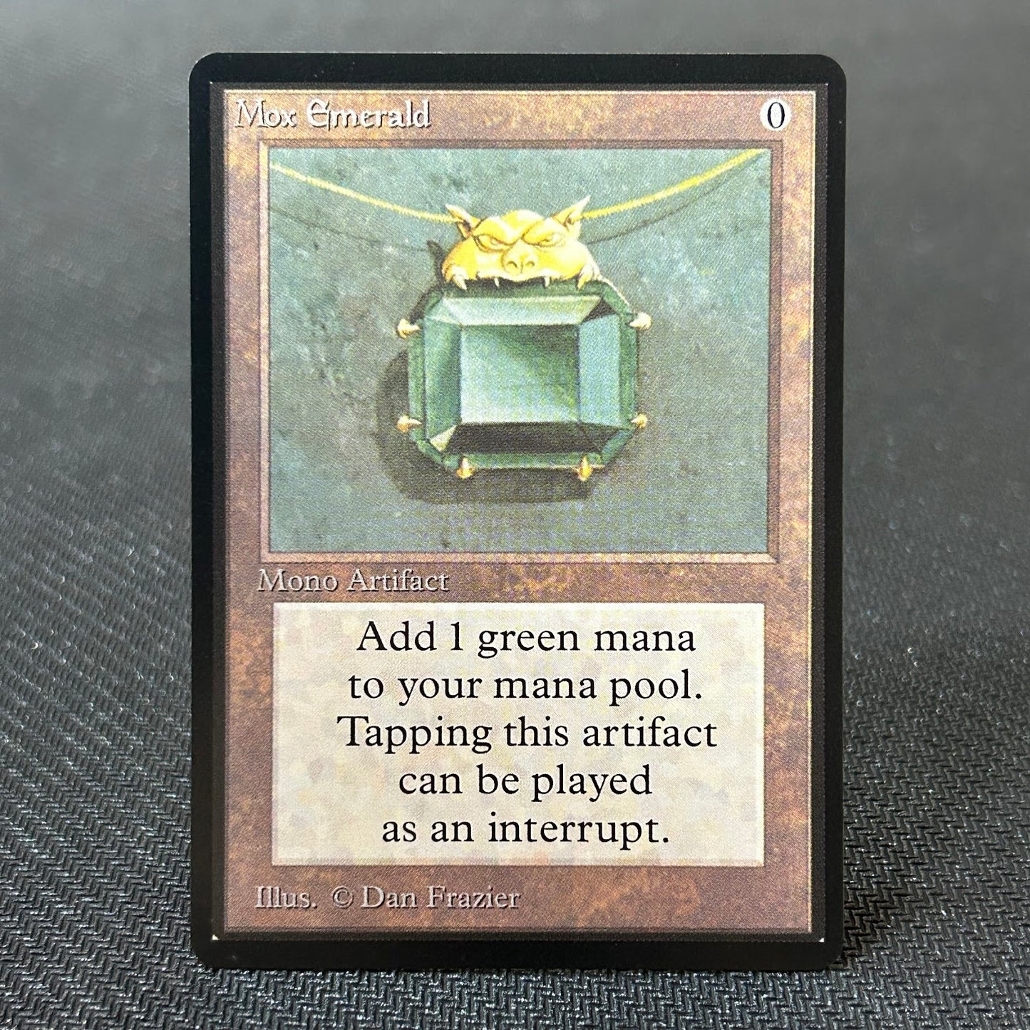 Mox Emerald - Limited Edition Beta #262 - No Foil